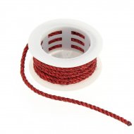 Ruban Cordelette Rouge Glitter N�3