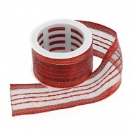 Ruban Medium Rouge Glitter Crystal N�5