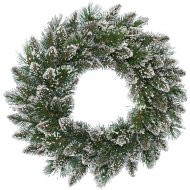 Couronne de No�l Sapin Givr� (50 cm) - Artificiel
