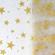 Nappe Organza �toiles Or