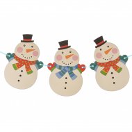Guirlande 8 Bonhommes de Neige DIY