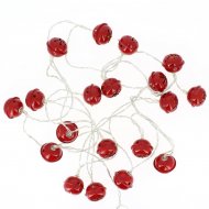 Guirlande Lumineuse LED Grelots Rouges (3,80 m)