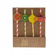 12 Pailles Summer Fruits