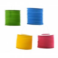 1 Lanterne D�co Couleur Pop (27 cm) - Papier