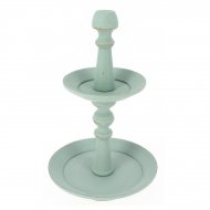 1 Pr�sentoir � bonbons (26 cm) - Bois c�rus�