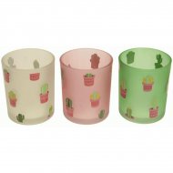 1 Photophore Cactus (9 cm) - Verre