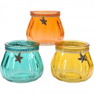 1 Photophore Summer Sea (8 cm) - Verre