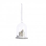 Suspension Maison sous Cloche (10 cm) - Verre