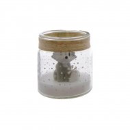 Pot Bougie Renard Blanc (6 cm) - Verre