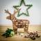 Calendrier de l'Avent Renne (40 cm) - Bois images:#1