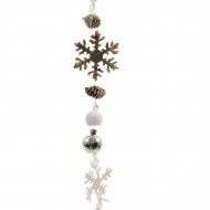 Guirlande No�l Nature Pins et Flocons (1 m)