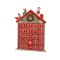 Calendrier de l'Avent Maison et P�re No�l (45 cm) - Bois images:#0