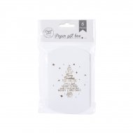 6 Bo�tes Coussin Merry Christmas - Carton