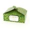 6 Bo�tes Cadeaux Confettis Or/Vert uni - Carton images:#0
