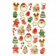 30 Stickers No�l F��rie 2D