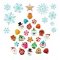 Calendrier de L'Avent 24 Stickers Sapin images:#2