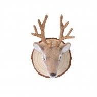 1 Suspension T�te de Renne (9 cm) - Bois