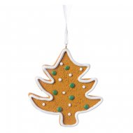 1 Suspension Sapin Biscuit 2D (8 cm) - R�sine