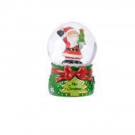 Petite Boule � Neige P�re No�l Sapin (6,5 cm)