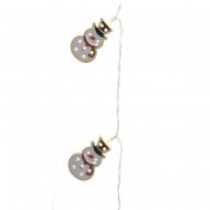 Guirlande Lumineuse Bonhomme de Neige (1,35 m) - � Piles
