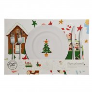 Bloc 36 Sets de Table No�l � Colorier (38 cm) - Papier