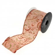 Ruban Large Rose F��rie Florale N�3 (2,70 m - 6,3 cm)