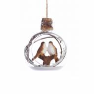 1 Boule Couple Oiseaux