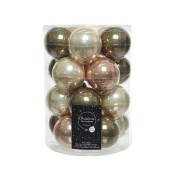 20 Boules Beige Mix