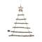 Sapin Mural Branches enneig�es LED (90 cm) - Bois et Corde images:#0