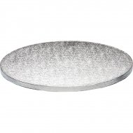 Plateau de pr�sentation � G�teau Rond Argent