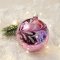 Boule No�l Rose Cerisier Japonais (8 cm) - Verre images:#2