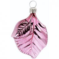 Boule Feuille de Rose (6 cm) - Verre