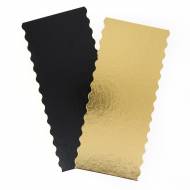 2 Semelles � B�che Or/Noir (24 cm)