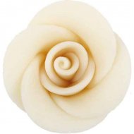 3 Roses blanches en p�te d'amande