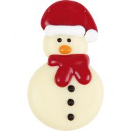 4 Bonhommes de Neige Chocolat blanc