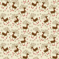 Feuille de transfert Renne