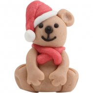 2 Oursons de No�l en p�te d'amande