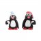 2 Pingouins 3D (4 cm) - Sucre images:#0