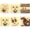 5 Carr�s Halloween Fantaisie - Chocolat Blanc images:#0