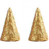 4 C�nes Or (3 cm) - Chocolat Blanc