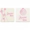 2 Plaquettes Joyeux No�l (4 cm) - Chocolat Blanc images:#0