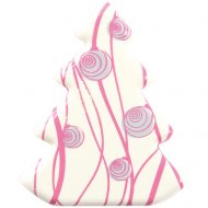 3 Sapins Roses - Chocolat Blanc
