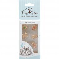 8 D�co Bonhomme de Pain d'Epice (2 cm) - Sucre