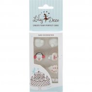 8 D�cors No�l Blanc (2 cm) - Sucre