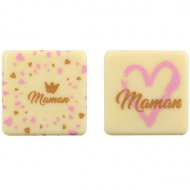 2 Carr�s Maman Coeur - Chocolat
