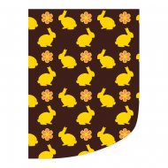 1 Feuille de Transfert Alimentaire Petits Lapins