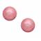 2 Boules Disco Rouge  (2,2 cm) - Chocolat Blanc images:#0