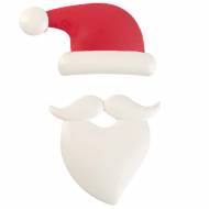 Kit B�che P�re No�l - Chocolat Blanc