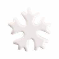 2 Flocons de Neige (4cm) - Chocolat Blanc