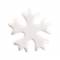2 Flocons de Neige (4cm) - Chocolat Blanc images:#0